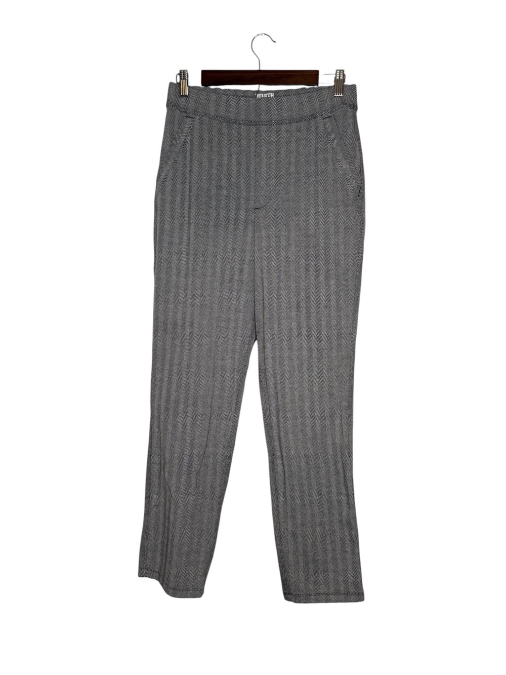 Duluth Trading Company NoGA Naturale Cotton Knit Slim Leg Pants Small Long